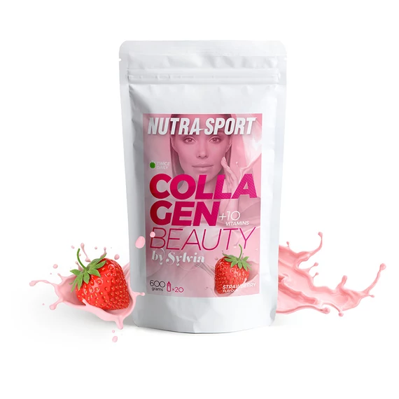 NutraSport Collagen Beauty by Sylvia strawberry