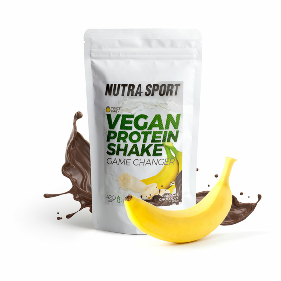 NutraSport Vegan Protein Shake chocolate banana